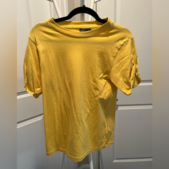 Yellow Topshop Tee - Picture 1 of 4